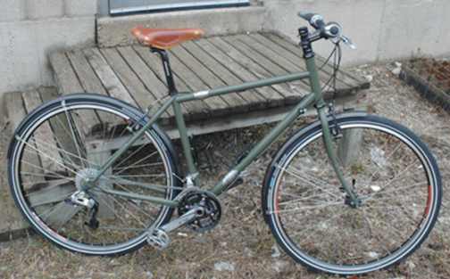 True North Cycles Bicycle with S and S Couplings
